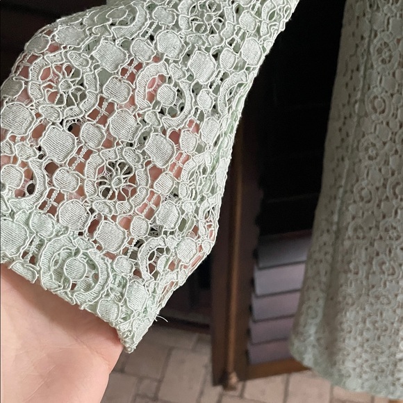 NWT Victoria Beckham Target Mint Green Lace Easter Dress Large - Picture 9 of 13